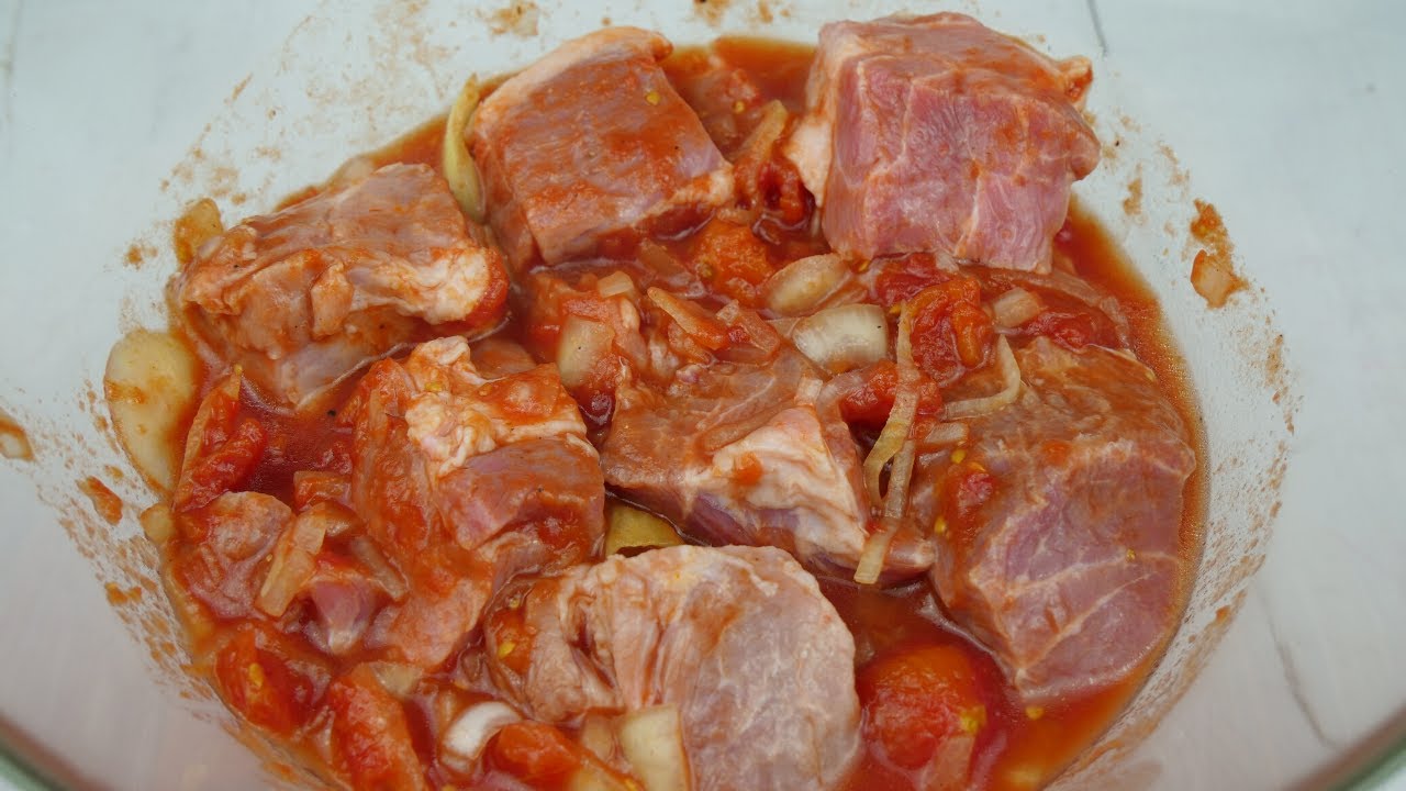 Сухой маринад для шашлыка из свинины рецепт с фото