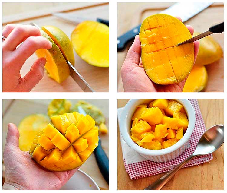 Как правильно разделать манго. Разделать манго. Как есть манго. Красиво порезать манго. Манго нарезанный.