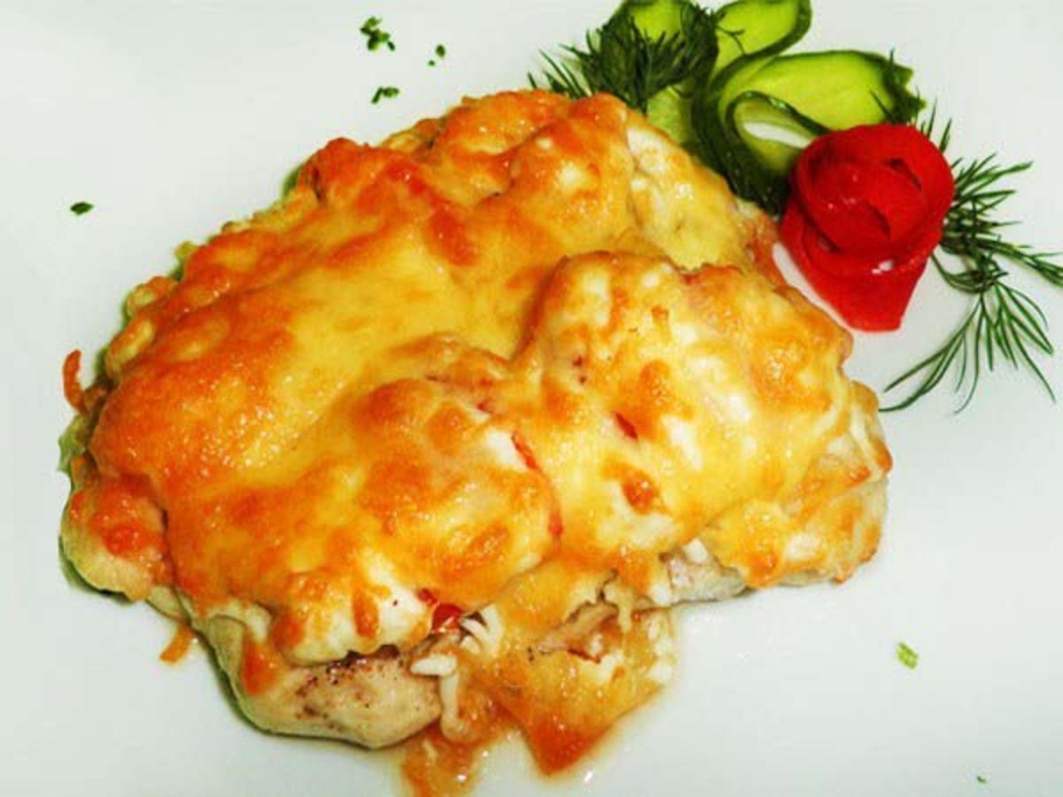 Куриное филе под сырной корочкой в духовке рецепт с фото пошагово
