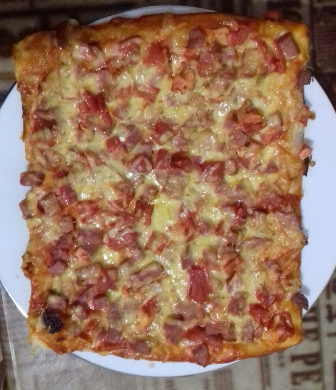 большая пицца на протвине в духовке фото 45